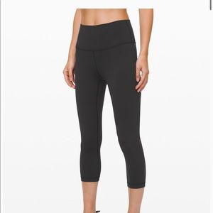 Lululemon Wunder Under High-Rise Crop Leggings
